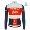 Tenue Maillot M/L + Collant à Bretelles 2020 Trek-Segafredo Hiver Thermal Fleece N001